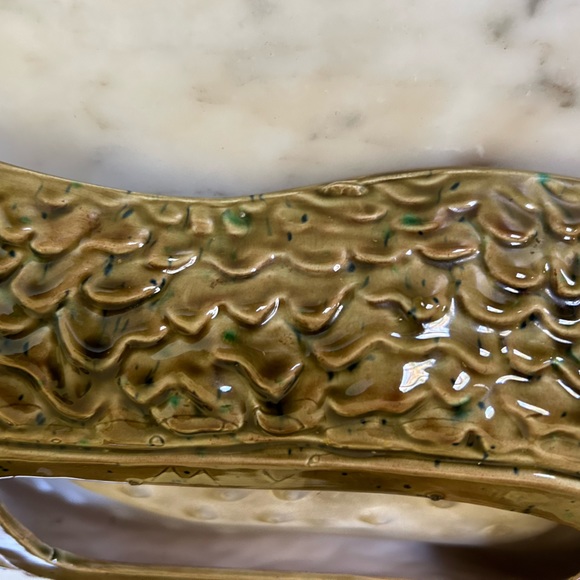 Vintage circa 1970s glazed ceramic ashtray - Picture 11 of 16